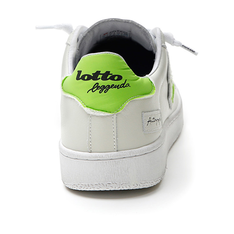 Lotto Autograph Fluo Sneakers White / Green | NLEXNRC8