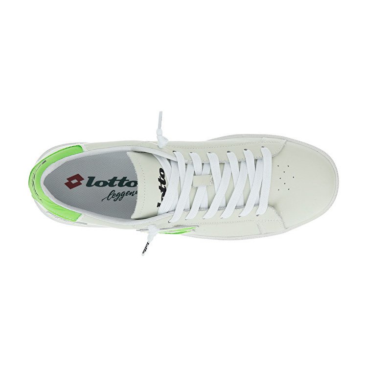 Lotto Autograph Fluo Sneakers White / Green | NLEXNRC8