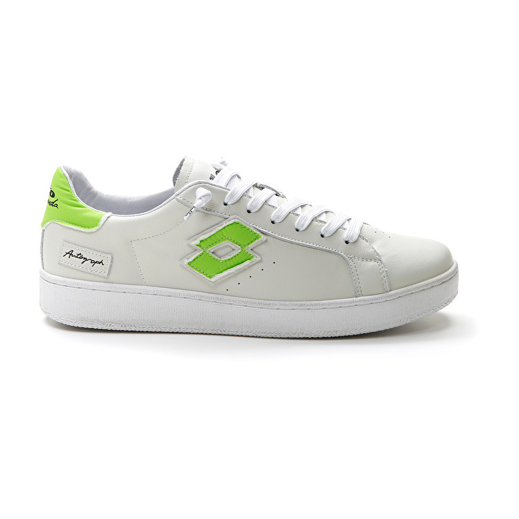 Lotto Autograph Fluo Sneakers White / Green | NLEXNRC8