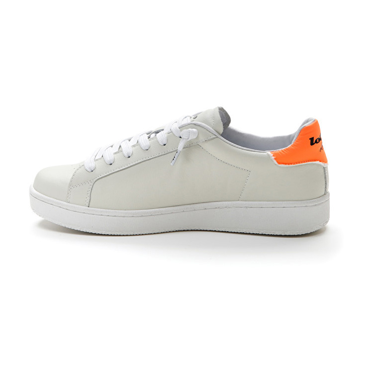 Lotto Autograph Fluo Sneakers White / Orange | OMSEKGBV