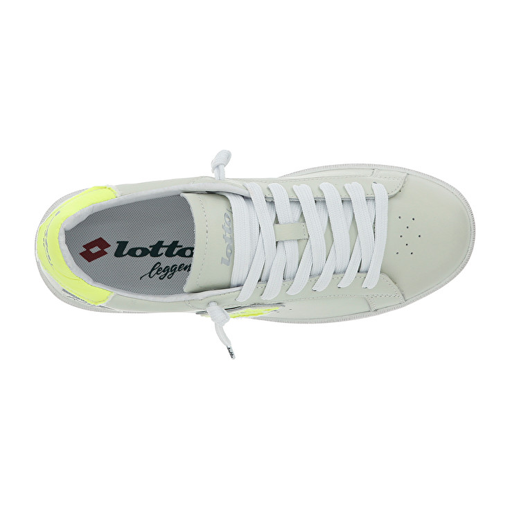 Lotto Autograph Fluo W Sneakers White / Yellow | MEXCBYYS