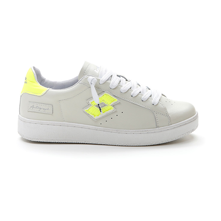 Lotto Autograph Fluo W Sneakers White / Yellow | MEXCBYYS