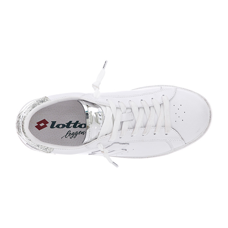 Lotto Autograph Glitter W Sneakers White | FTVX7MAY