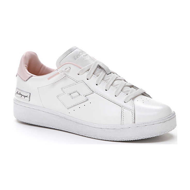 Lotto Autograph W Sneakers White / Pink | 9VGFTCLV