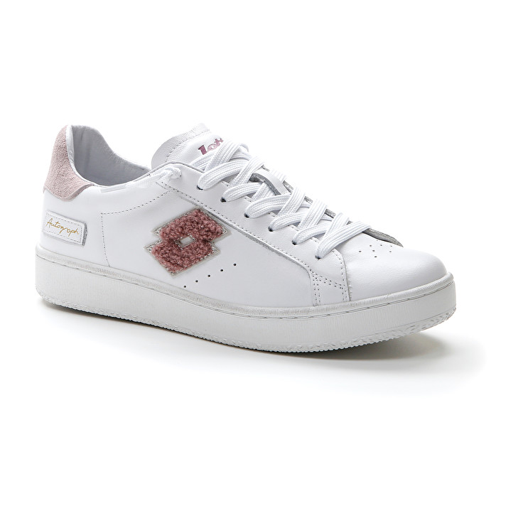 Lotto Autograph W Sneakers White / Pink | DDEXNIJO