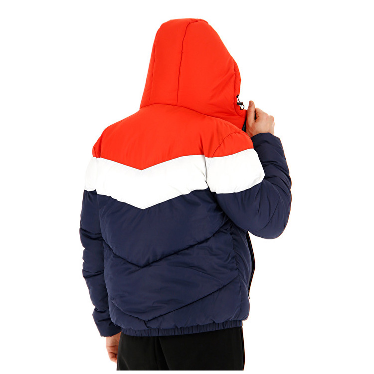 Lotto Bomber Cervino Ii Hd Pl Jackets Red / White / Blue | IKTSMXDJ