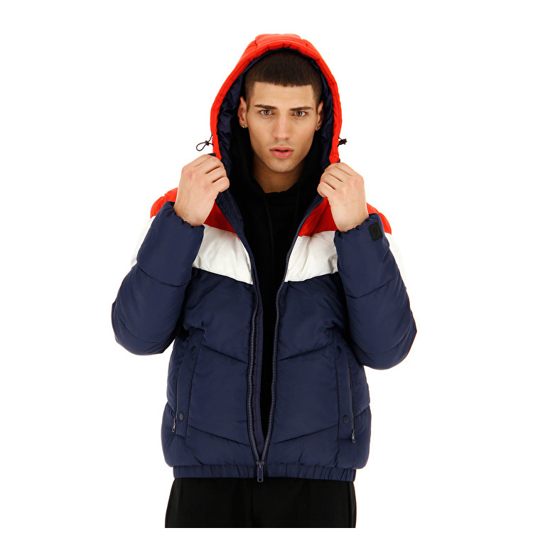 Lotto Bomber Cervino Ii Hd Pl Jackets Red / White / Blue | IKTSMXDJ