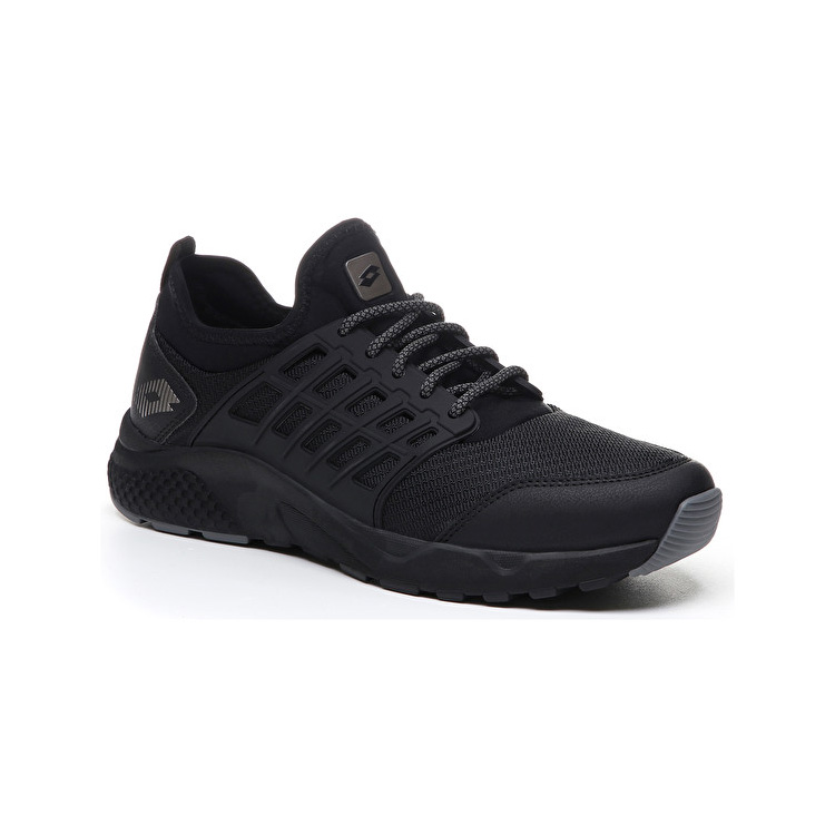 Lotto Breeze Free Iv Lifestyle Shoes Black / Grey | GXO3EMJD