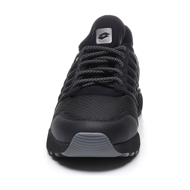 Lotto Breeze Free Iv Lifestyle Shoes Black / Grey | GXO3EMJD