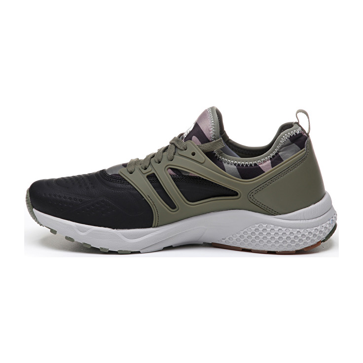 Lotto Breeze Ii Camou Lifestyle Shoes Black / Green | PADHQFVU