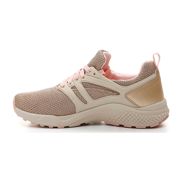 Lotto Breeze Iii Glit W Lifestyle Shoes Pink / Grey | TBZ9O7KV