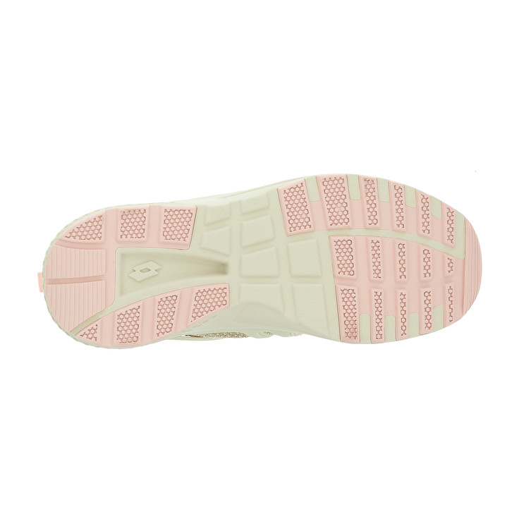 Lotto Breeze Iii Glit W Lifestyle Shoes Pink / Grey | TBZ9O7KV