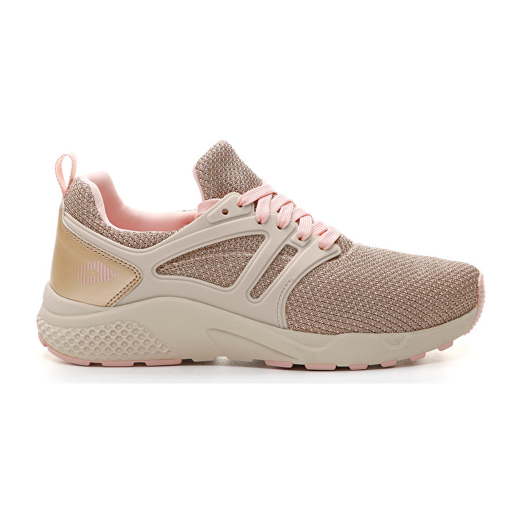 Lotto Breeze Iii Glit W Lifestyle Shoes Pink / Grey | TBZ9O7KV