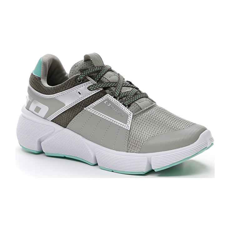 Lotto Breeze Logo W Lifestyle Shoes Grey | ZRQJSBKF