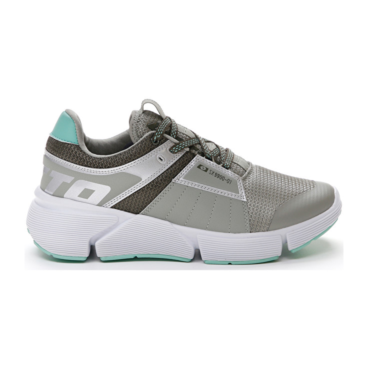 Lotto Breeze Logo W Lifestyle Shoes Grey | ZRQJSBKF