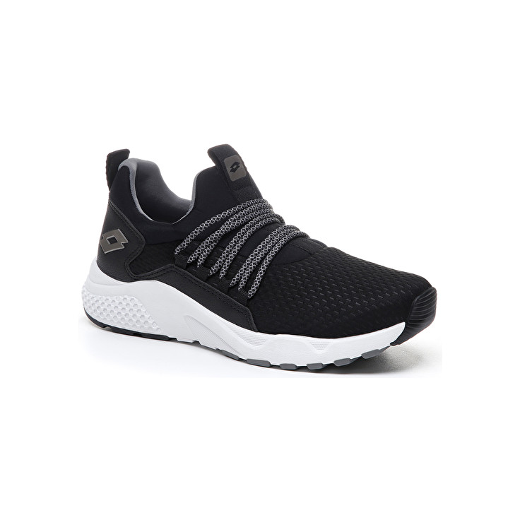 Lotto Breeze Rise W Lifestyle Shoes Black | 8ND9WZUL