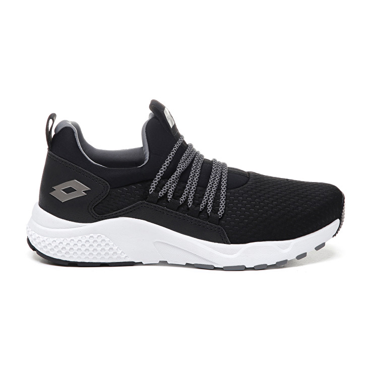 Lotto Breeze Rise W Lifestyle Shoes Black | 8ND9WZUL