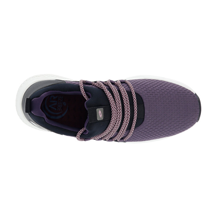 Lotto Breeze Rise W Lifestyle Shoes Purple / Black | 6LJNVFDE