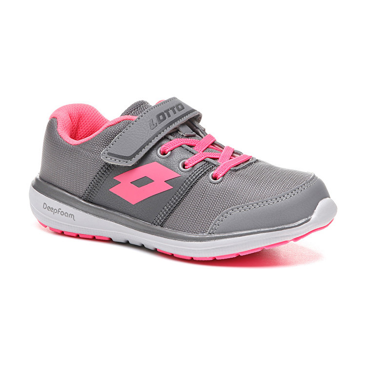 Lotto Cityride Amf Evo Ii Sneakers Grey / Pink | EBISNYBW