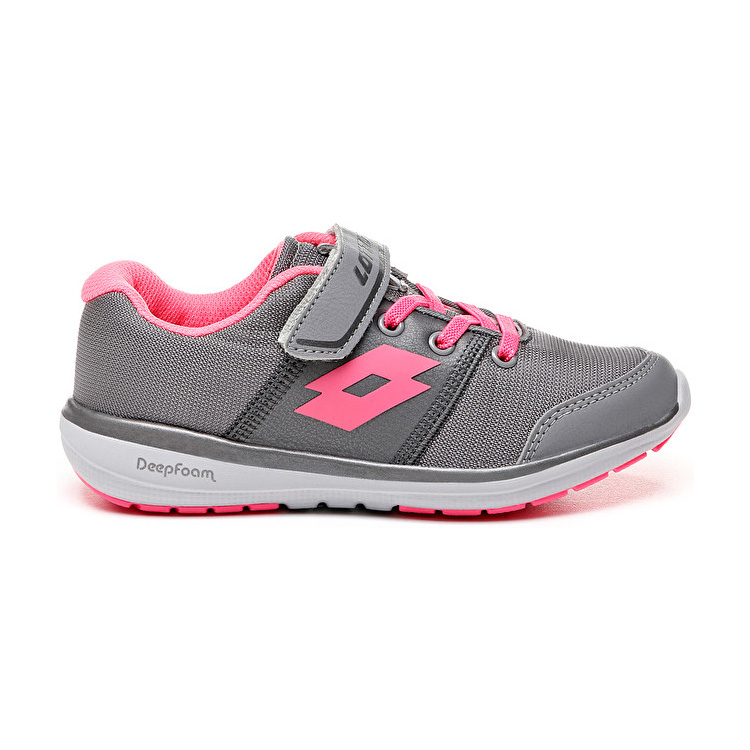 Lotto Cityride Amf Evo Ii Sneakers Grey / Pink | EBISNYBW