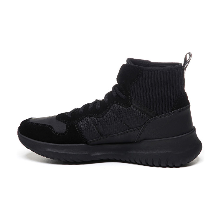 Lotto Cityride Amf Run Ii Mid Lifestyle Shoes Black | KW1YT7UD