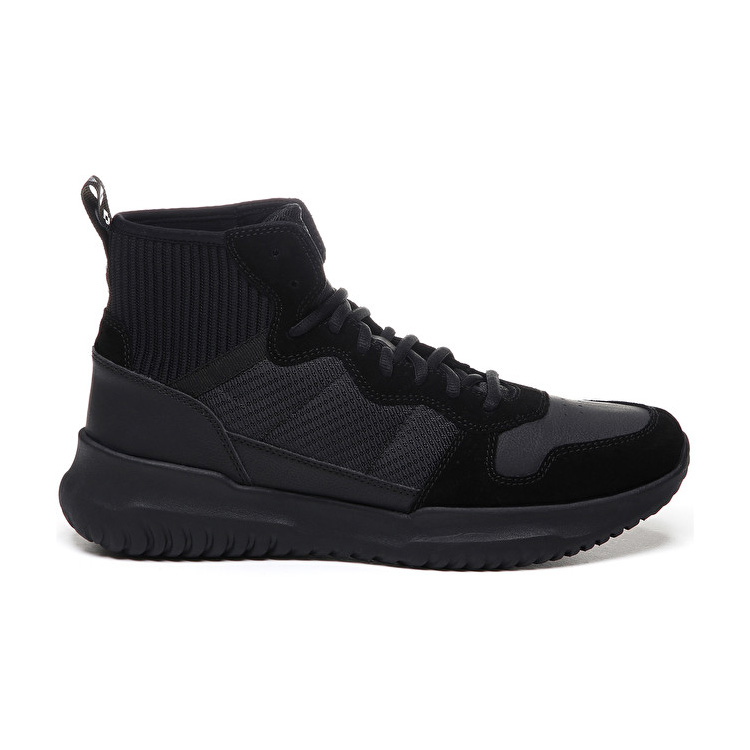 Lotto Cityride Amf Run Ii Mid Lifestyle Shoes Black | KW1YT7UD