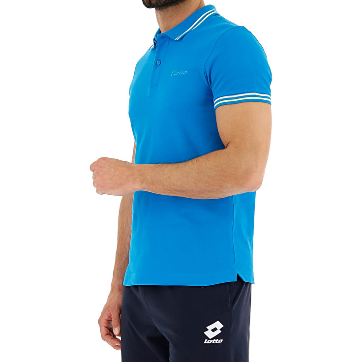 Lotto Classica Polo Shirts Blue | YGEKCS3G