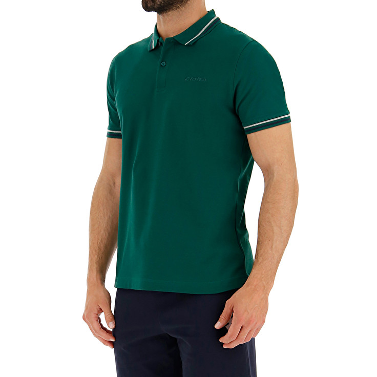 Lotto Classica Polo Shirts Green | Z8LJCFQ6