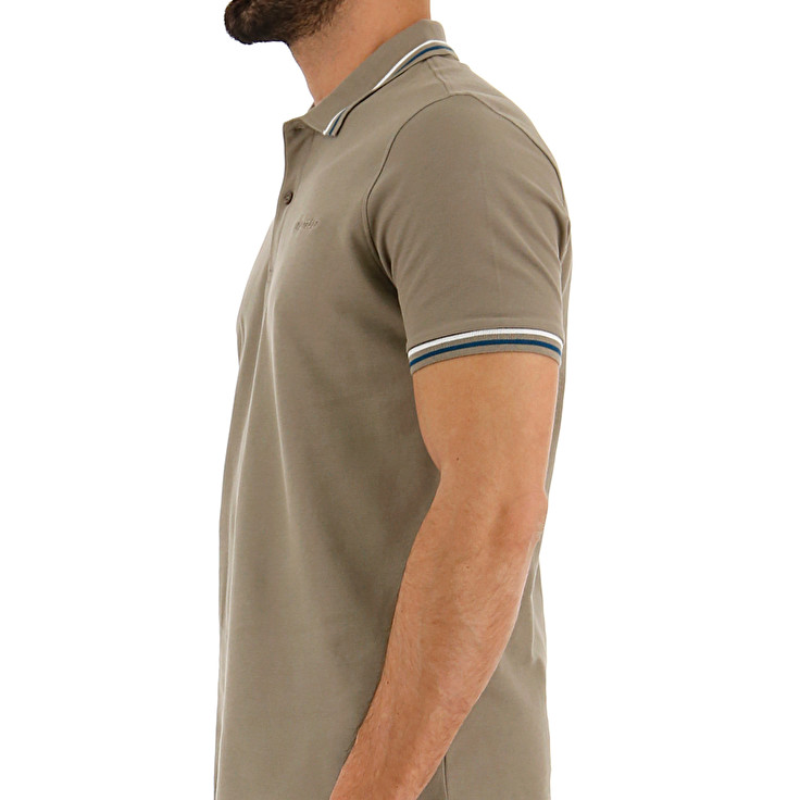 Lotto Classica Polo Shirts Grey | ZLTPB4WR