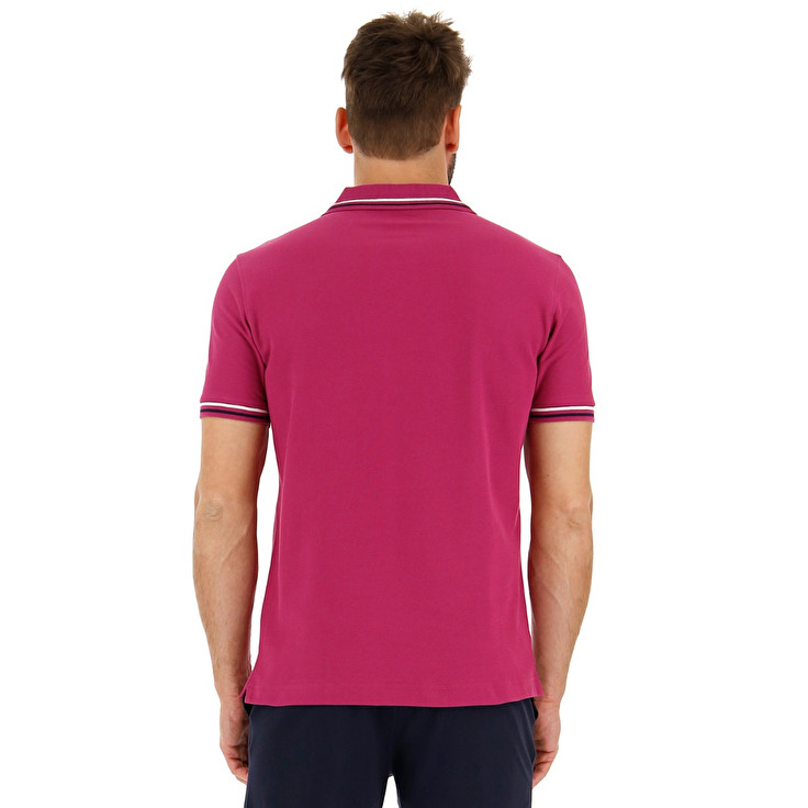 Lotto Classica Polo Shirts Red | YEM2I0LR