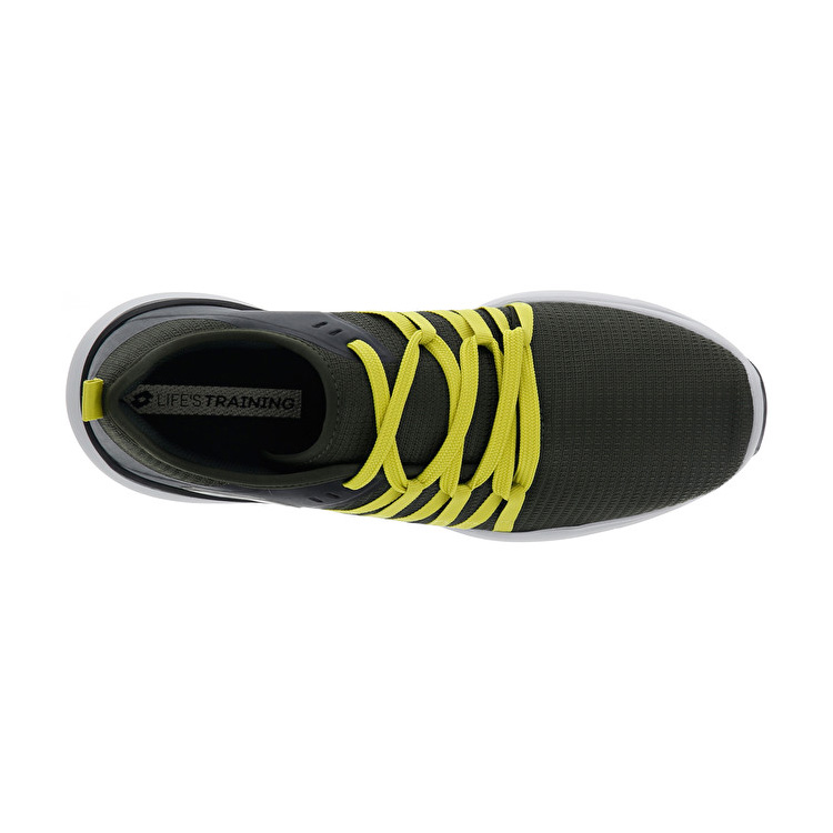 Lotto Dinamica 100 Lifestyle Shoes Yellow / Black | KZIZ8TCX