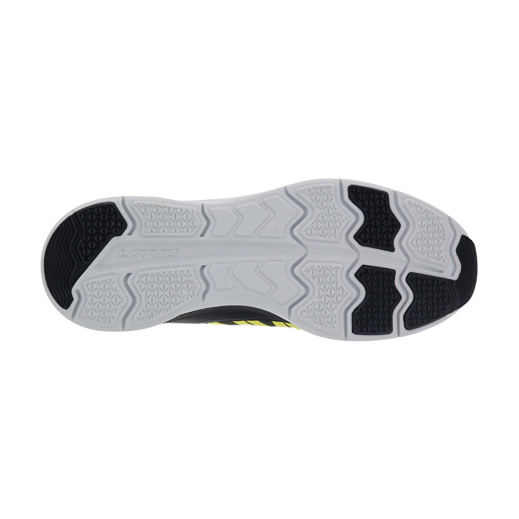 Lotto Dinamica 100 Lifestyle Shoes Yellow / Black | KZIZ8TCX