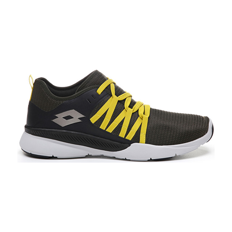 Lotto Dinamica 100 Lifestyle Shoes Yellow / Black | KZIZ8TCX