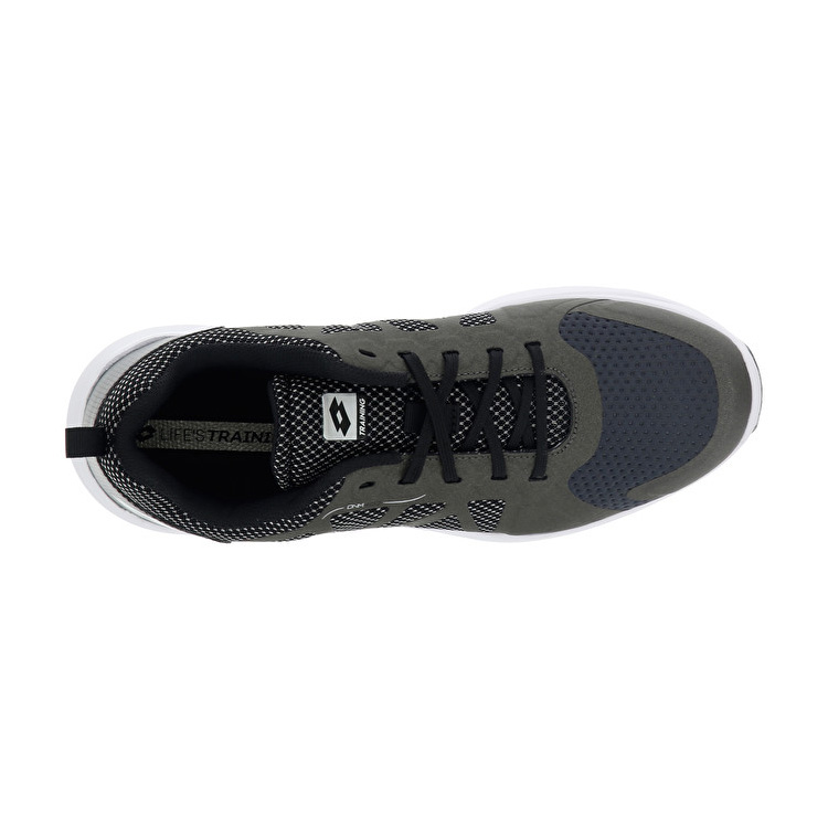 Lotto Dinamica 400 Lifestyle Shoes Grey / Black | CGWJVNXI