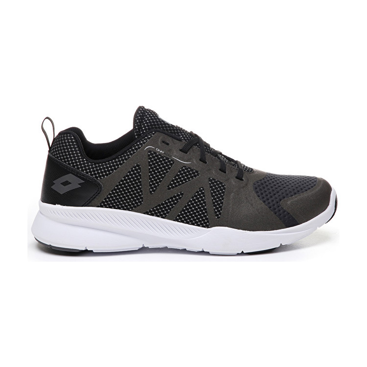 Lotto Dinamica 400 Lifestyle Shoes Grey / Black | CGWJVNXI