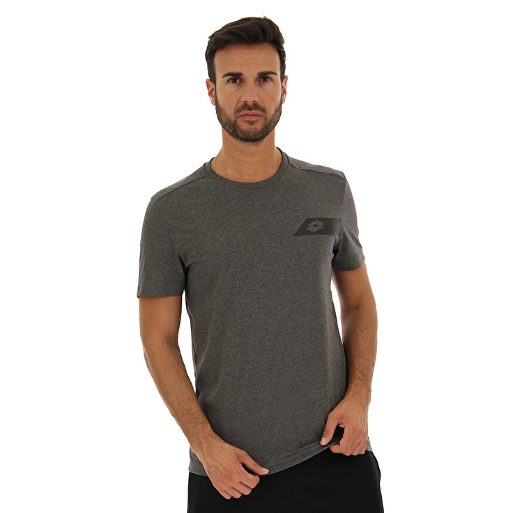 Lotto Dinamico Iii Bs Mel Co T Shirts Grey | NULMFVX1