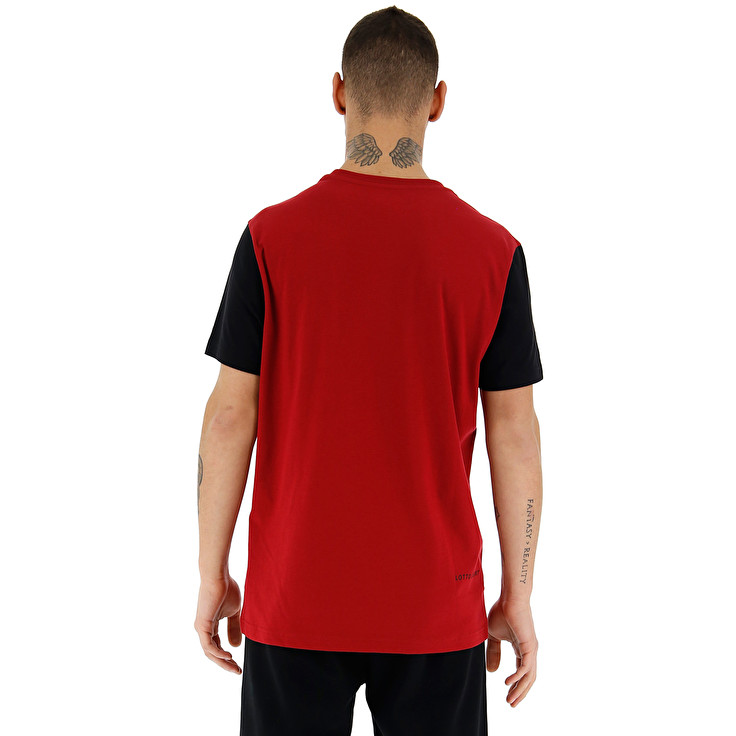 Lotto Dinamico Iii Stp Co T Shirts Red / Black | GRM39ZAB