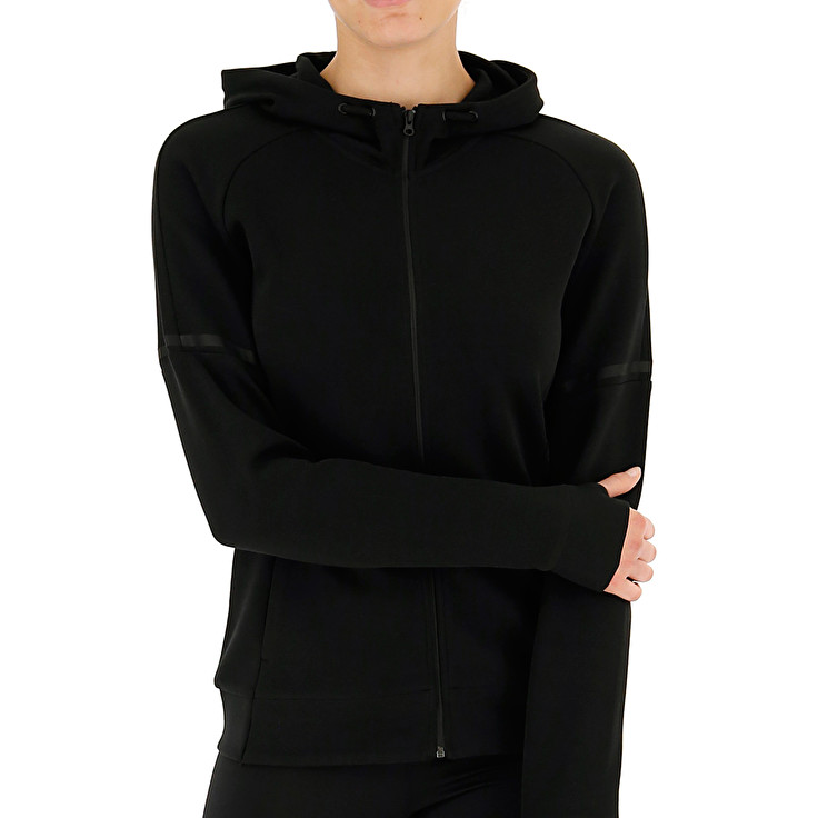 Lotto Dinamico W Sweat Sweatshirt Black | 8CWOPQNW