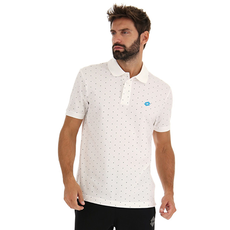 Lotto Elba Ii Pq Polo Shirts White | DYKNRP7X