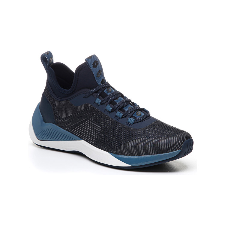 Lotto Escape Amf Lifestyle Shoes Blue / Grey | MZ5K0DCA