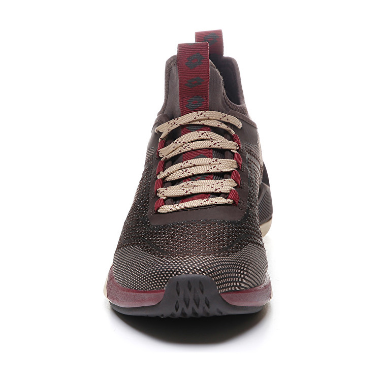 Lotto Escape Amf Lifestyle Shoes Brown / Grey | L7NK8XTI