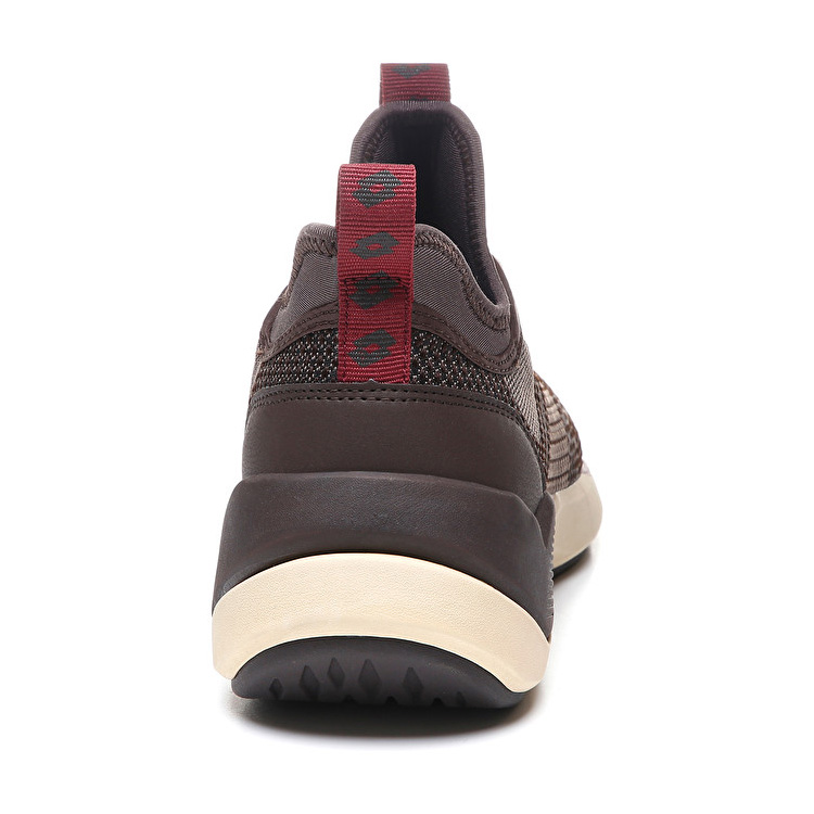 Lotto Escape Amf Lifestyle Shoes Brown / Grey | L7NK8XTI