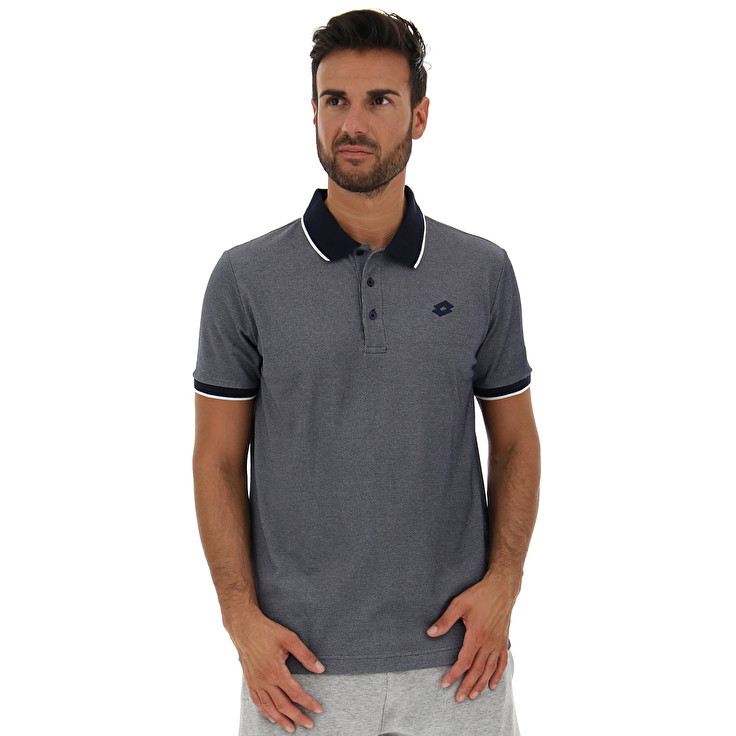 Lotto Firenze Pq Polo Shirts Grey | DXYV93Z5