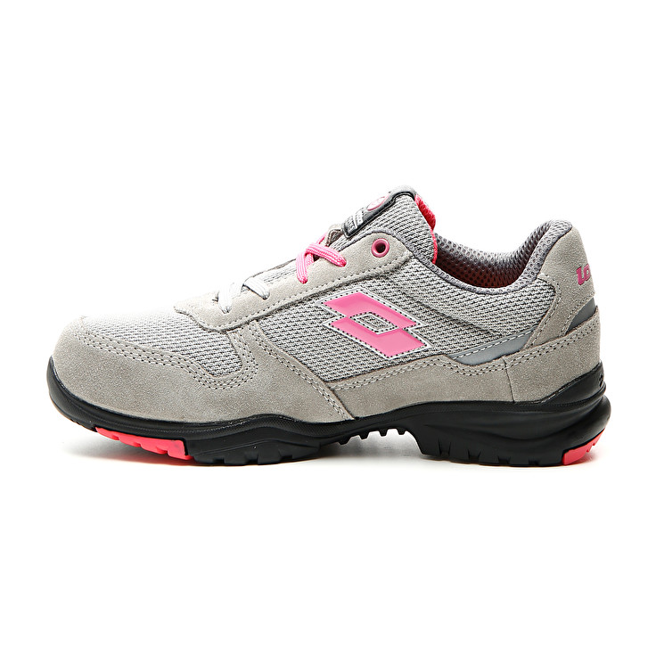 Lotto Flex Evo 500 S1p Src Hrow Safety Shoes Grey / Pink | MMGKNZE7