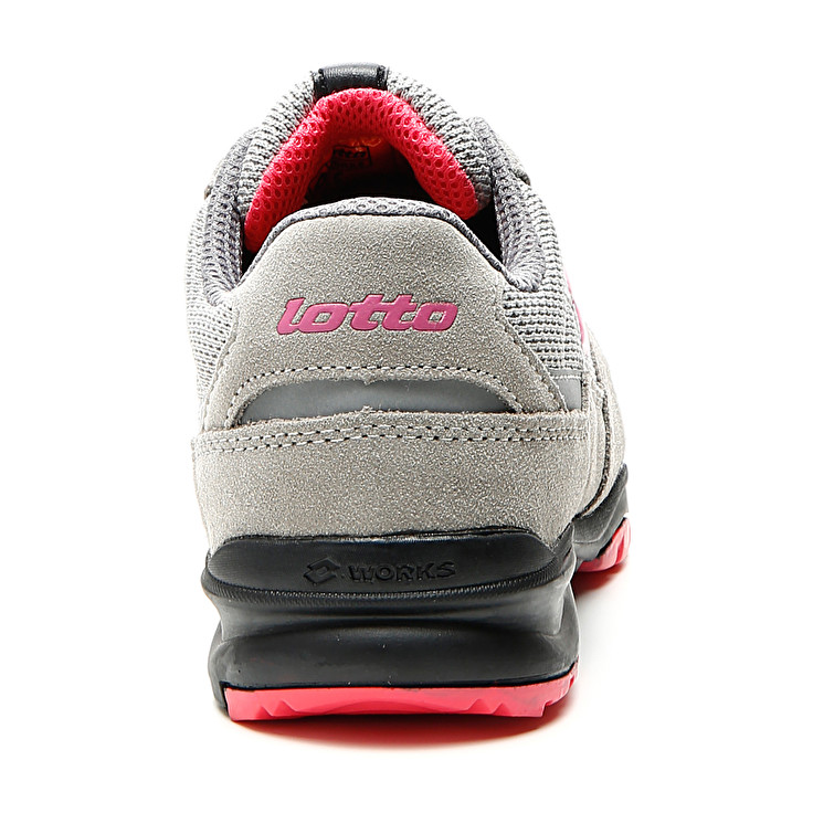 Lotto Flex Evo 500 S1p Src Hrow Safety Shoes Grey / Pink | MMGKNZE7