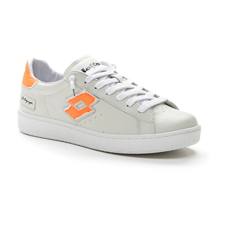 Lotto Fluo Autograph White / Orange | D5SWHIN9