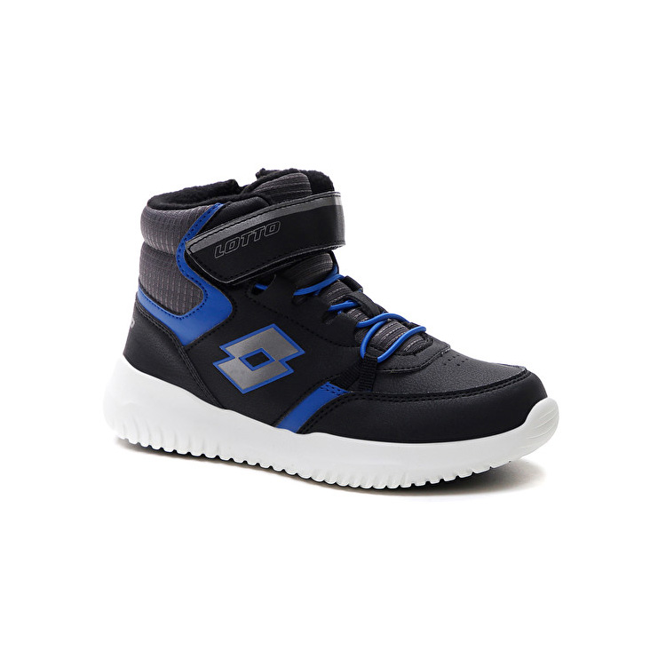 Lotto Fuga Amf Mid Cl Sl Sneakers Black / Blue | CGJNERDN