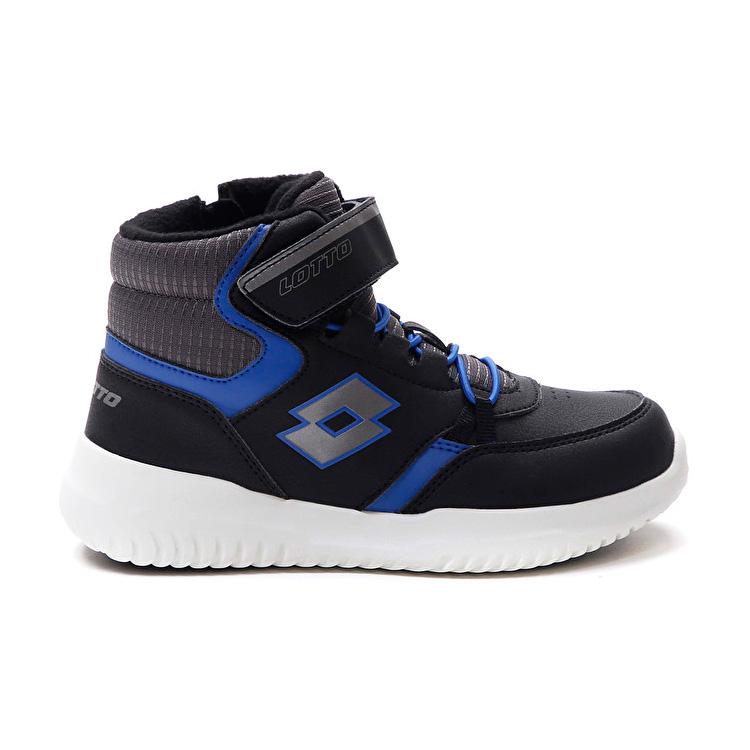 Lotto Fuga Amf Mid Cl Sl Sneakers Black / Blue | CGJNERDN