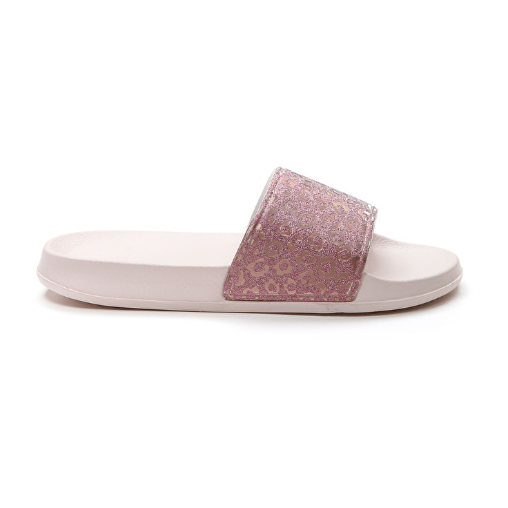 Lotto Gaya Leopard Slide W Slippers Pink | 1MRVVP6W