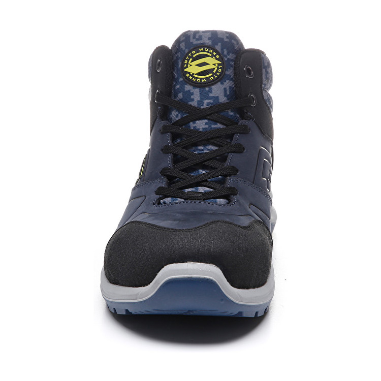 Lotto Hit 200 Mid S3 Safety Shoes Black / Navy | NKHLRJRK